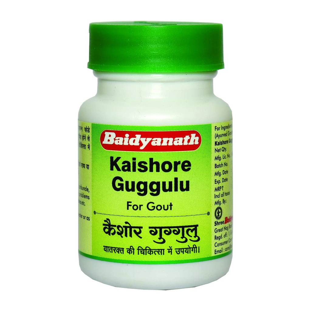 Kaishor Guggul (80 Tab) - Baidyanath