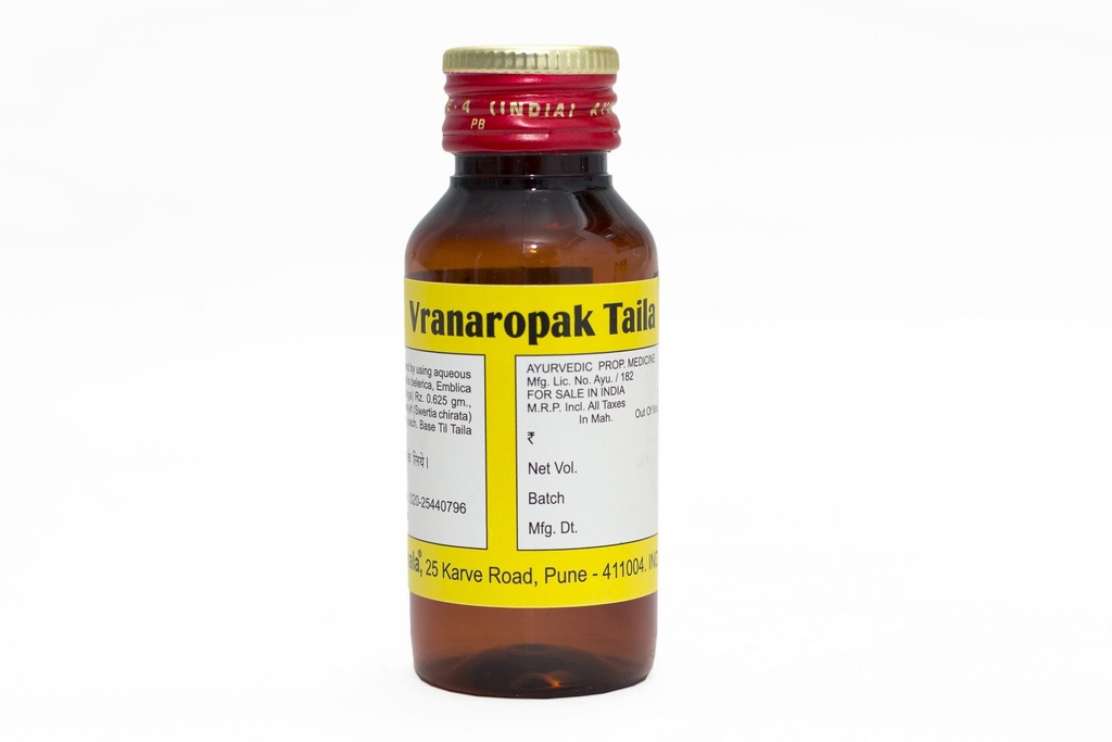 Vranaropak tel (50 ml) - Ayurved Rasashala