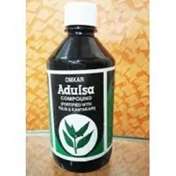 Adulsa Compound (400 ml) - Omkar Ayurved
