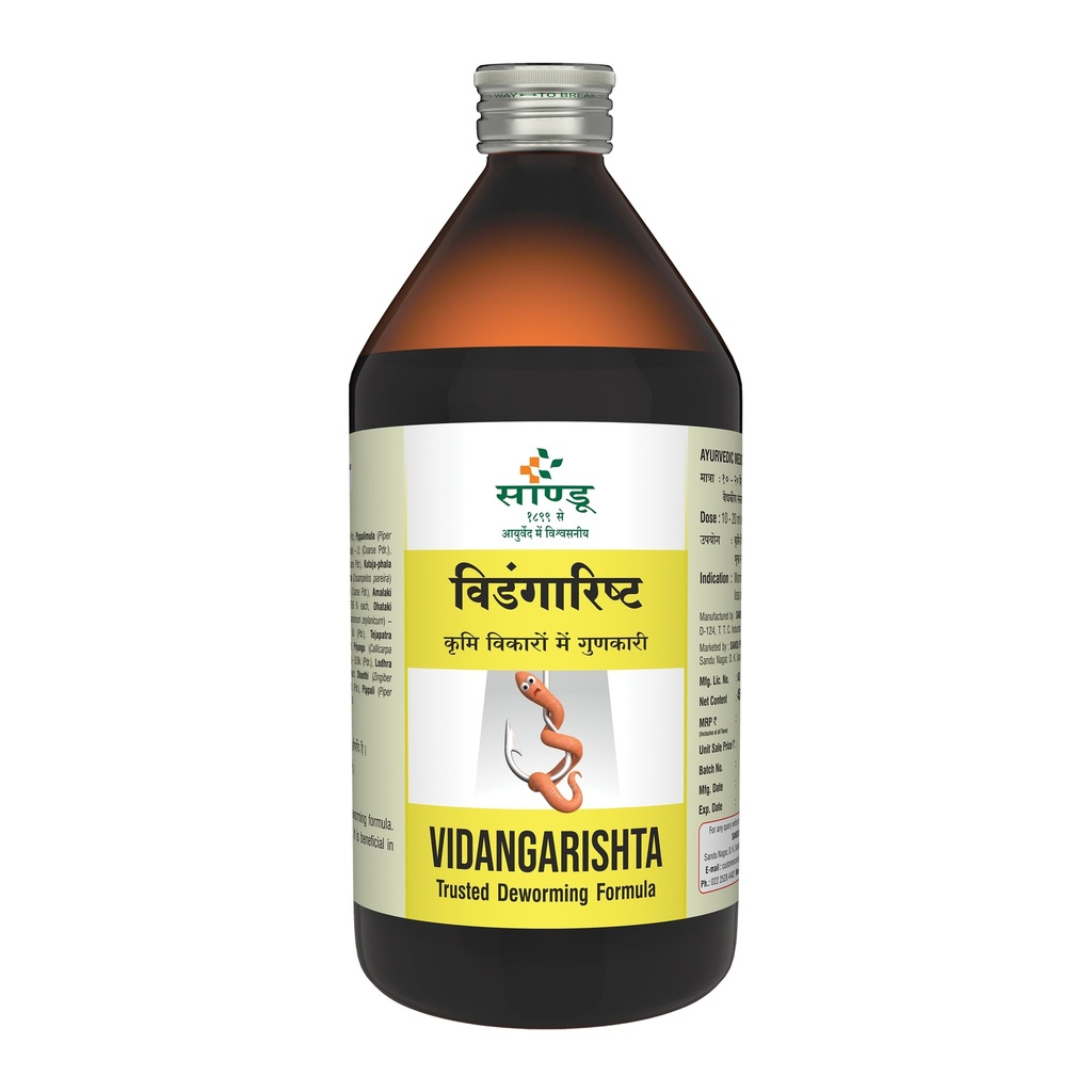 Vidangarishta (450 ml) - Sandu