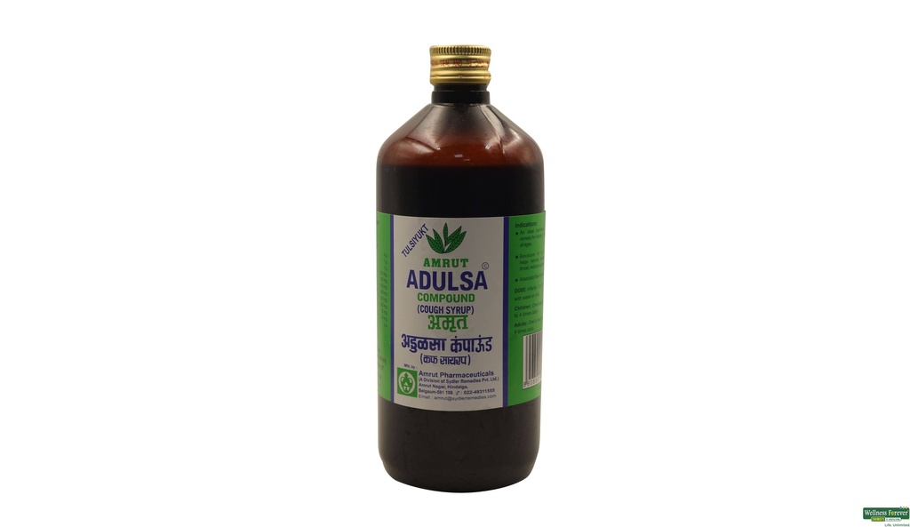 Adulsa Compound (450 ml) - Amrut Pharma