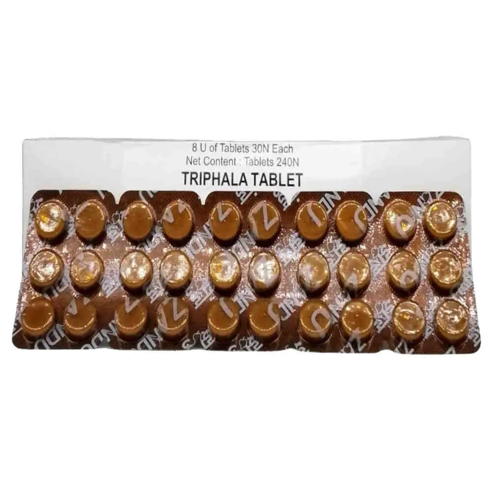 Triphala Tablet (30 Tab) - Zandu