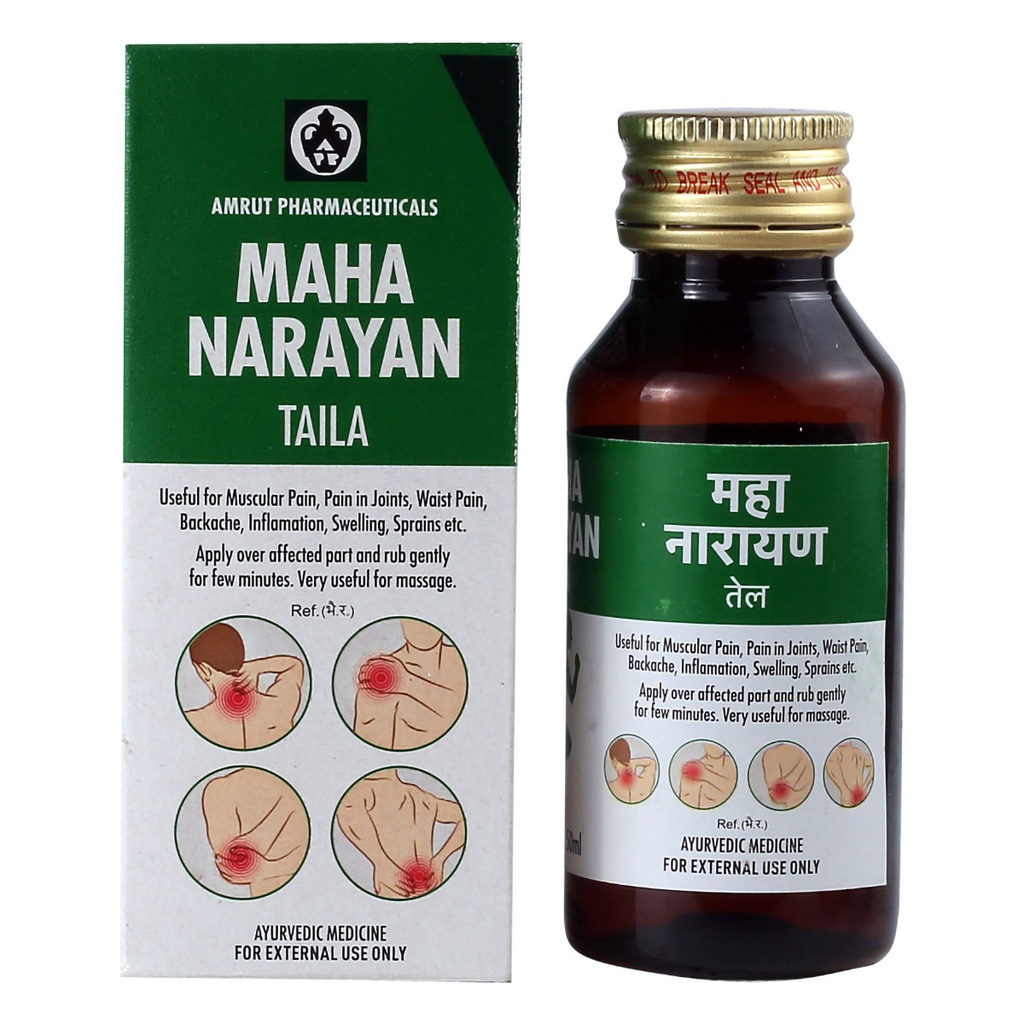 Mahanarayan Tel (100 ml) - Amrut Pharma