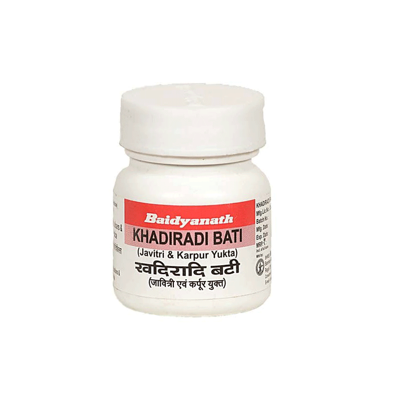 Khadiradi Bati (40 Tab) - Baidyanath
