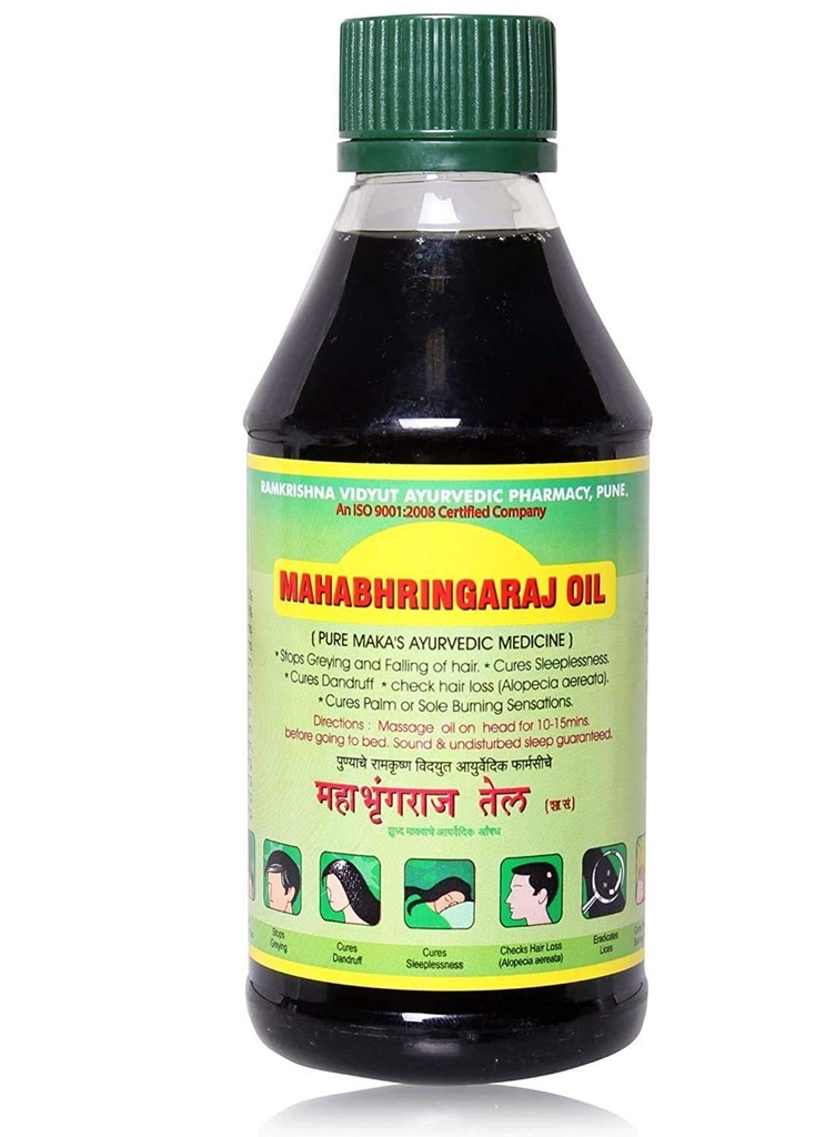 Mahabhrungaraj Tel (200 ml) - Ramkrushna Vidyut