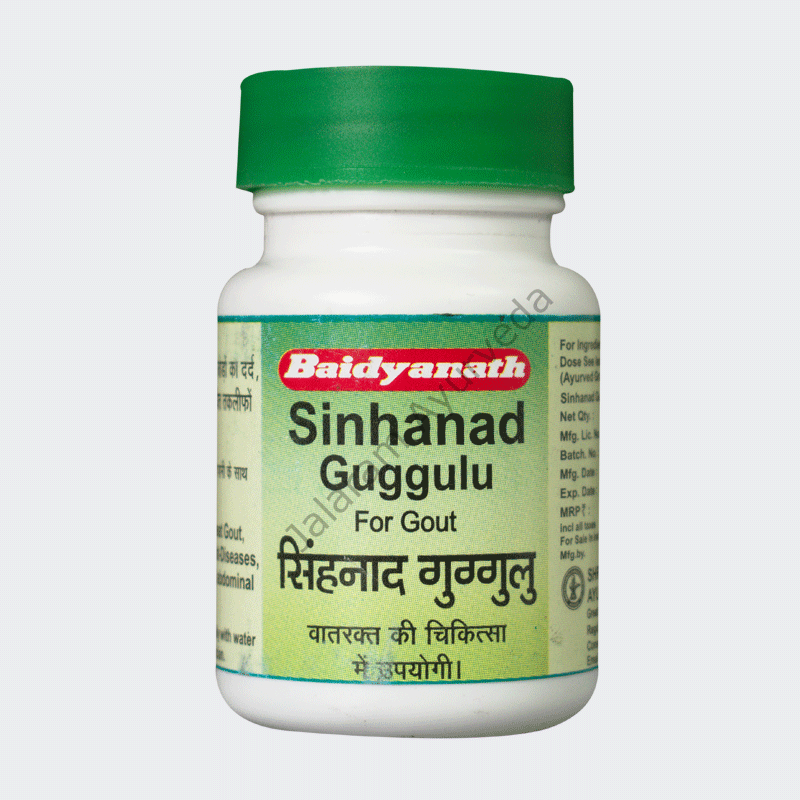 Sinhanad Guggul (80 Tab) - Baidyanath