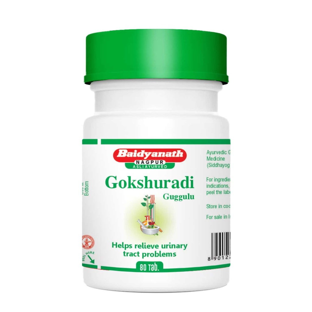 Gokshuradi Guggul (80 Tab) - Baidyanath