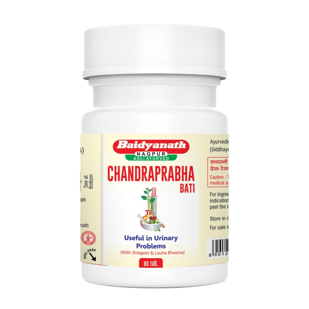 Chandraprabha Bati (80 Tab) - Baidyanath