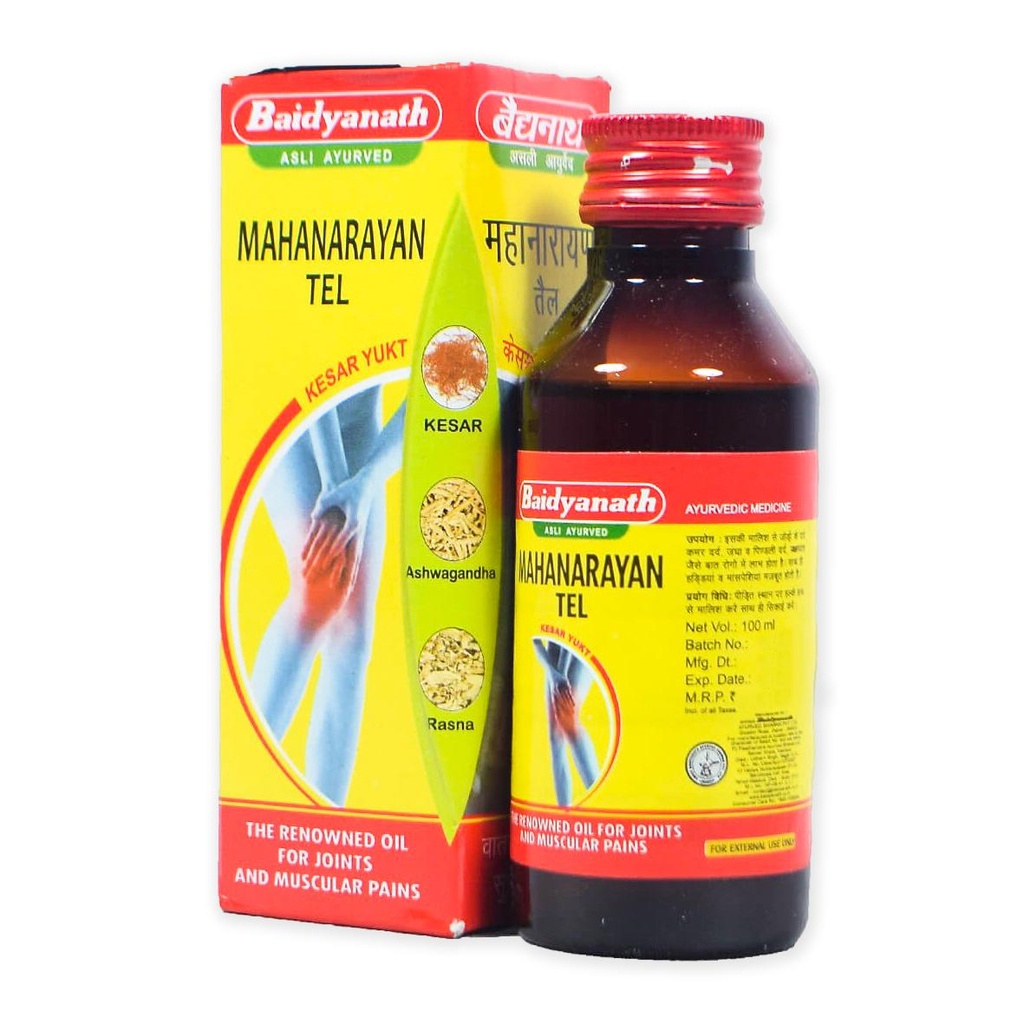 Mahanarayan Tel (100 ml) - Baidyanath