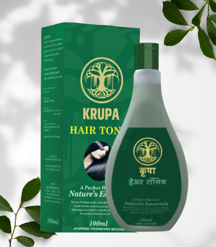 Krupa Hair Oil (100 ml) - Krupa Aushadhalay
