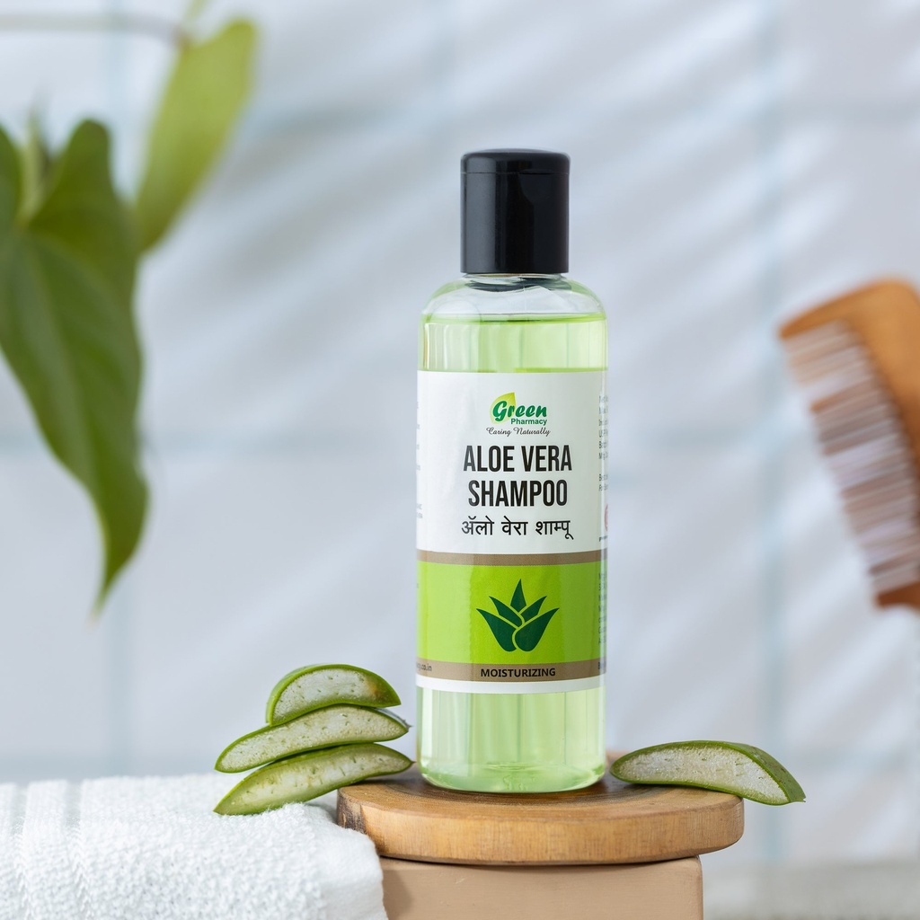 Aloe Vera Shampoo (100 ml) - Green Pharmacy