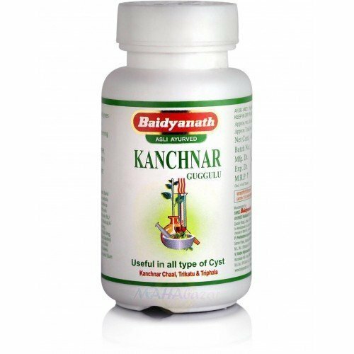 Kanchanar Guggul (80 Tab) - Baidyanath