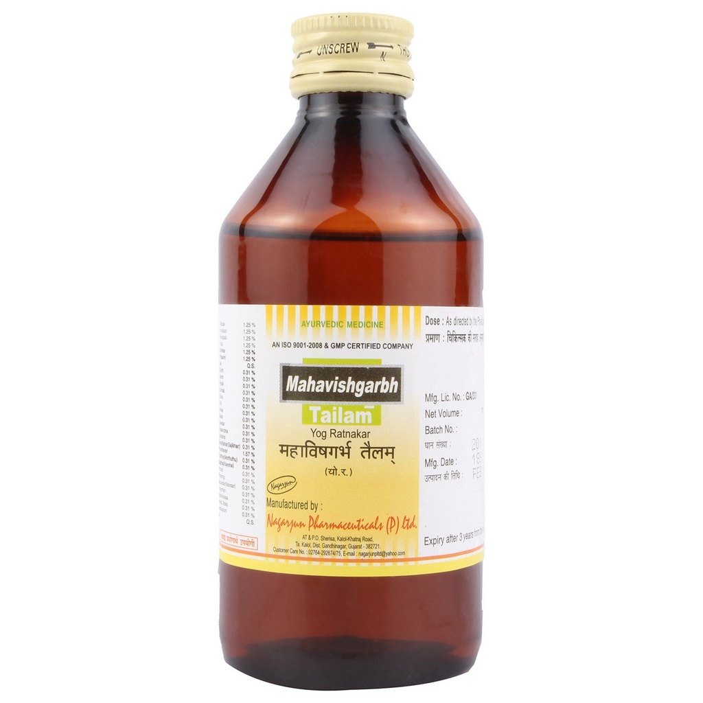 Mahavishgarbha Tel (50 ml) - Nagarjun Pharma