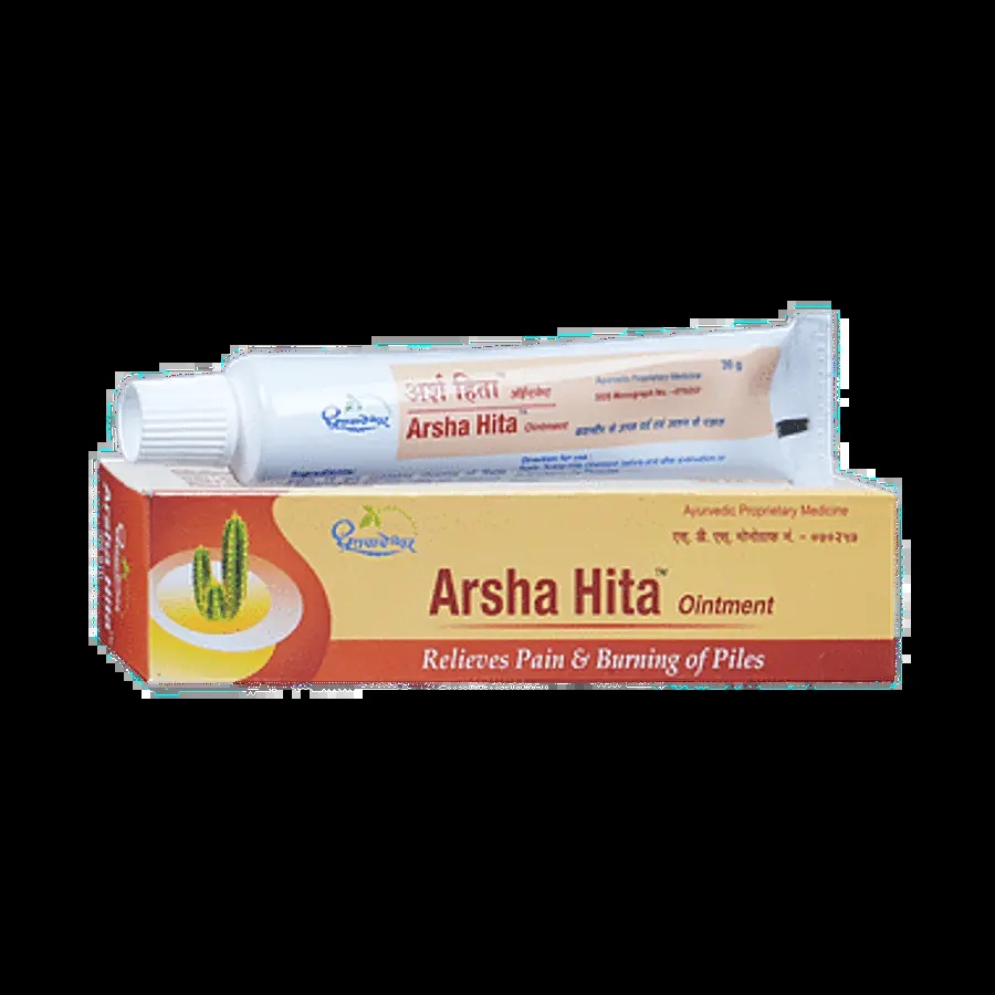 Arsha Hita Oint (30 Gm) - Dhootapapeshwar