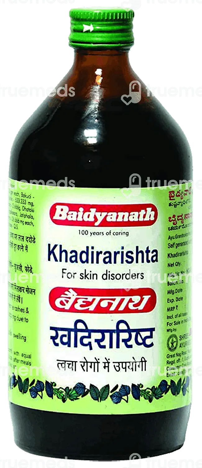 Khadirarishta (220 ml) - Baidyanath