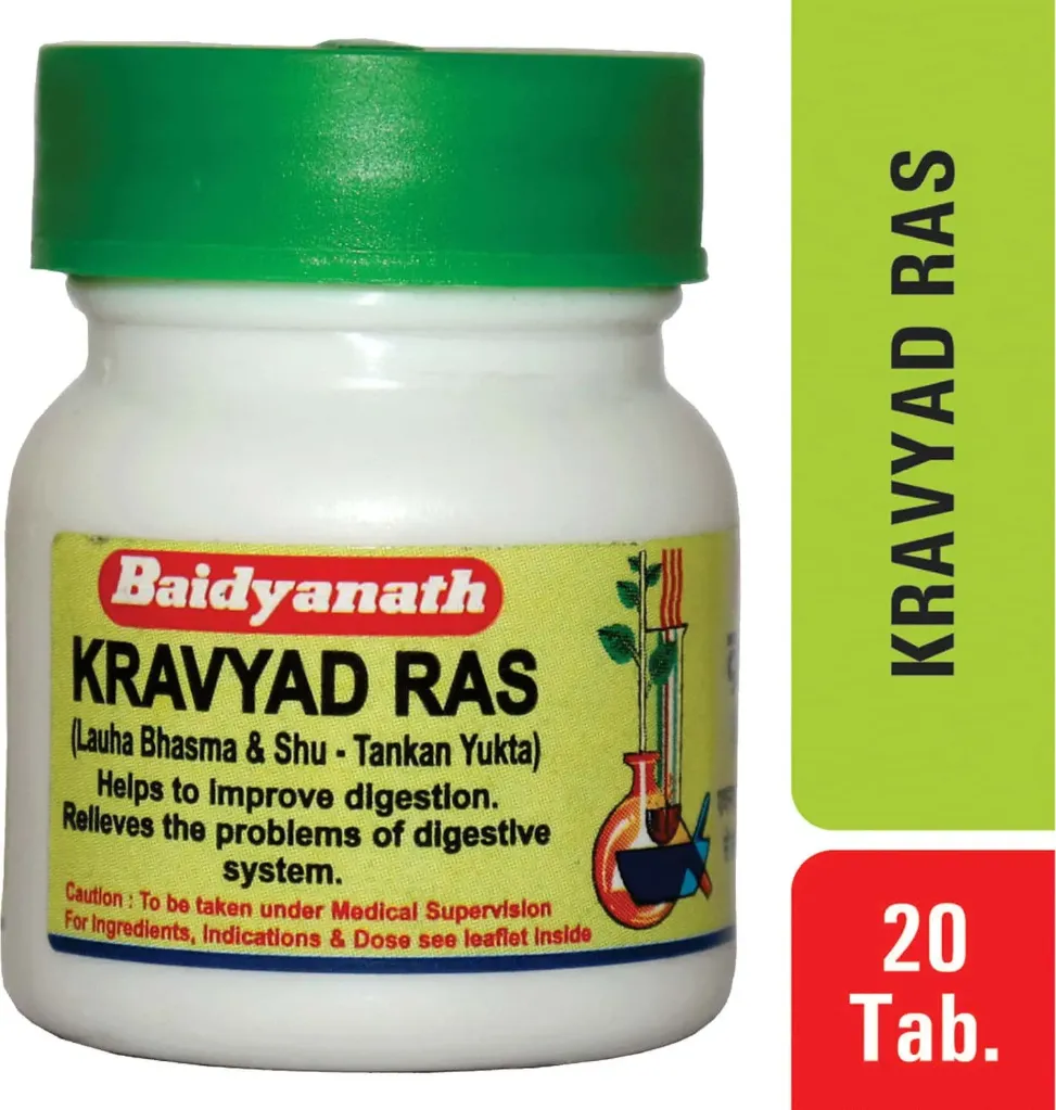 Kravyad Ras (20 Tab) - Baidyanath