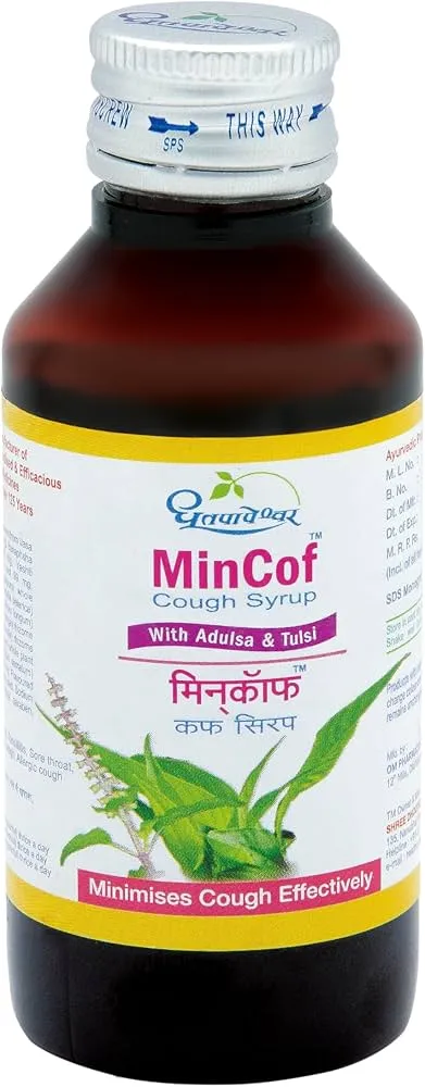 Mincof Syrup (100 ml) - Dhootapapeshwar