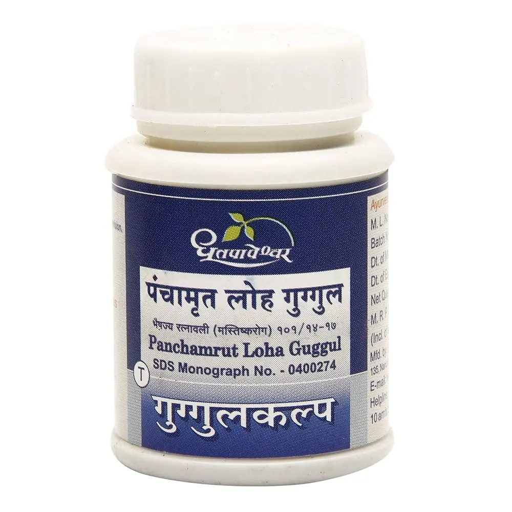 Panchamrut Loha Guggul (30 Tab) - Dhootapapeshwar