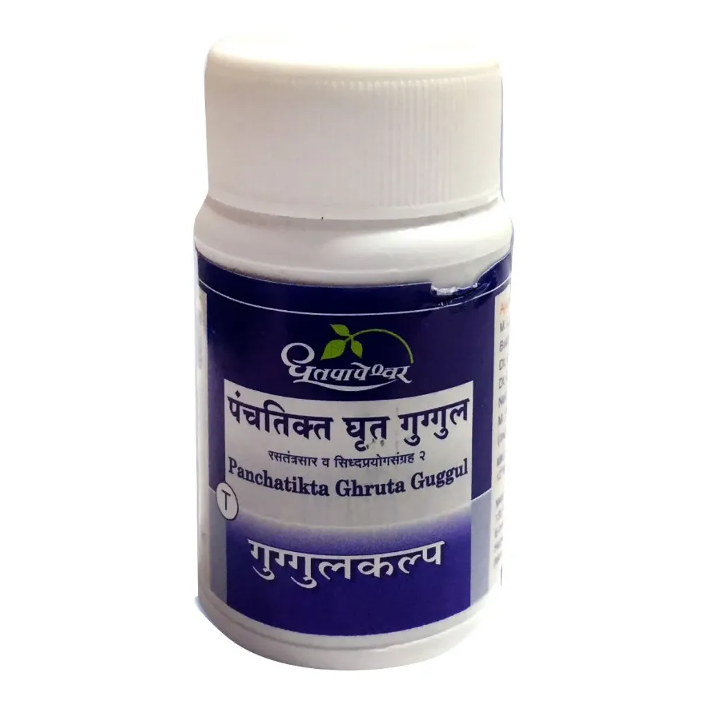 Panchtikta Ghritam guggul (60 Tab) - Dhootapapeshwar
