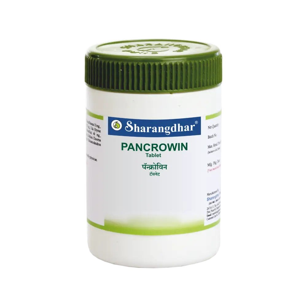 Pancrowin (60 Tab) - Sharangdhar