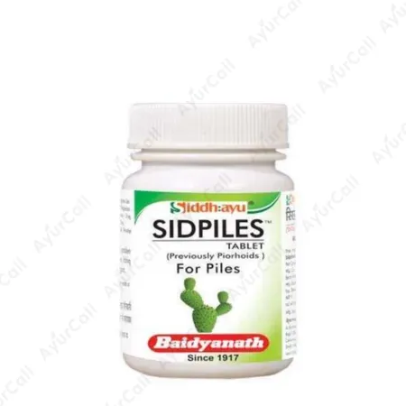 Pirrhoids/sidpiles Tab (50 Tab) - Baidyanath