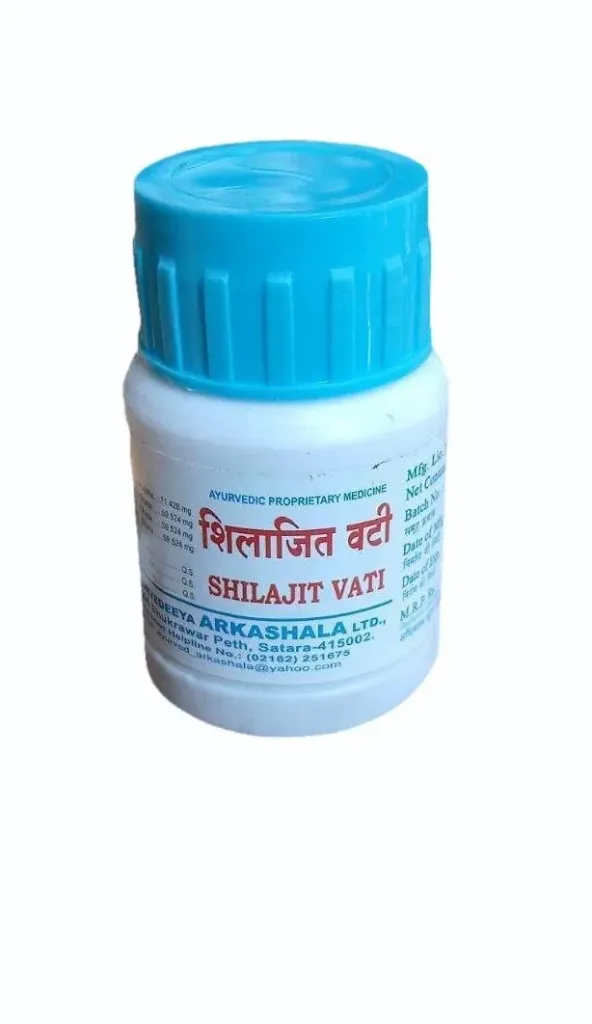 Shilajit Bati (Ord) (60 Tab) - Arkashala