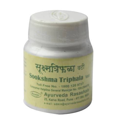 Sukshama Triphala (30 Tab) - Ayurved Rasashala