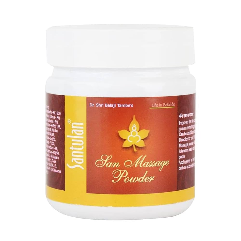 San Massage Powder (50 Gm) - Santulan