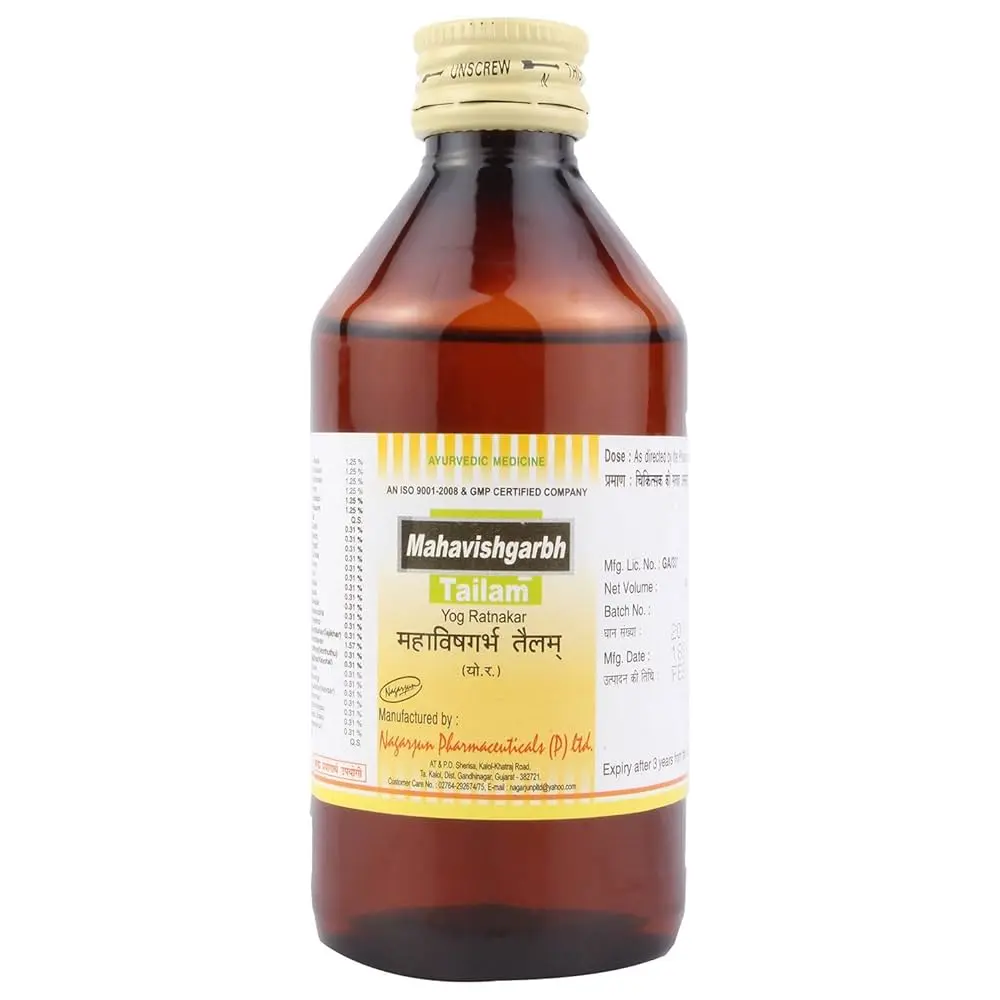 Mahavishgarbha Tel (100 ml) - Nagarjun Pharma