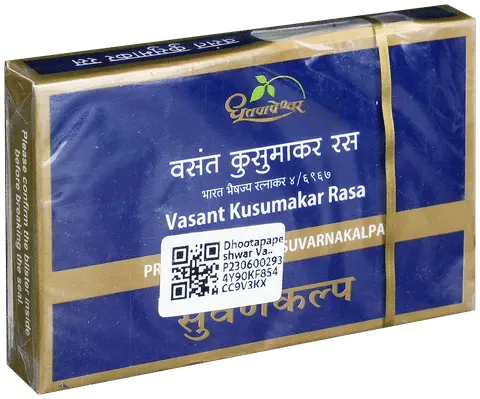 Vasant Kusumakar Ras (10 Tab) - Dhootapapeshwar