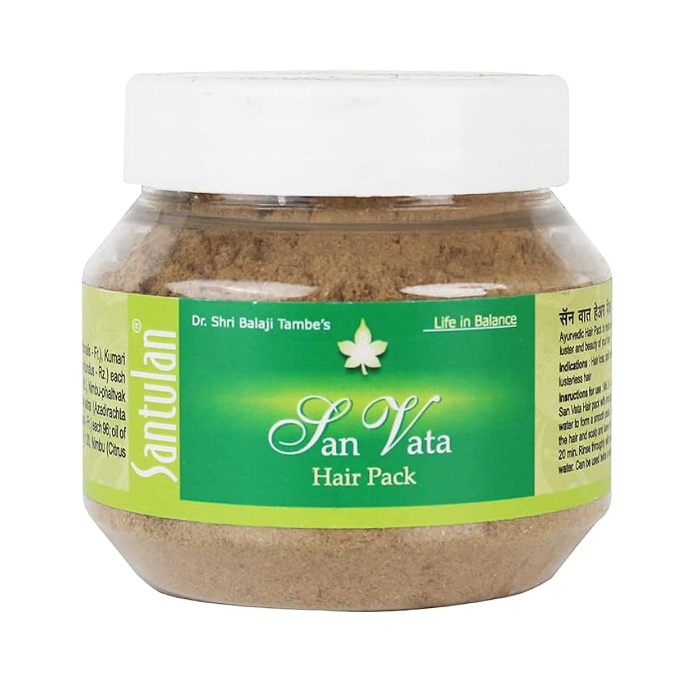 San Vata Hair Pack (100 Gm) - Santulan