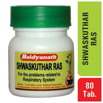 Shwaskuthar Ras (80 Tab) - Baidyanath