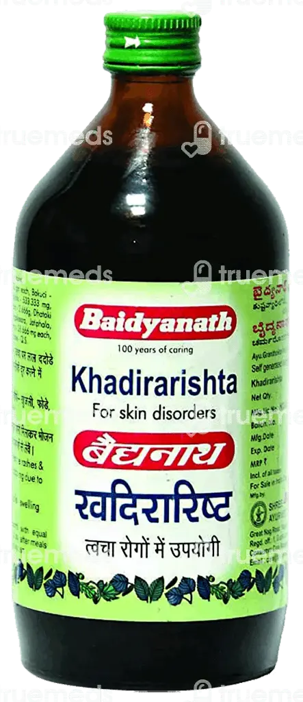 Khadirarishta (220 ml) - Baidyanath