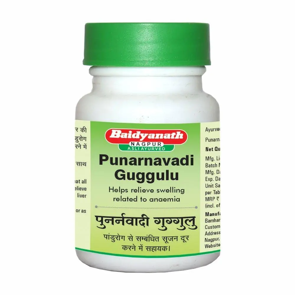 पुनर्नवादी गुग्गुळ (८० टॅब) - बैद्यनाथ