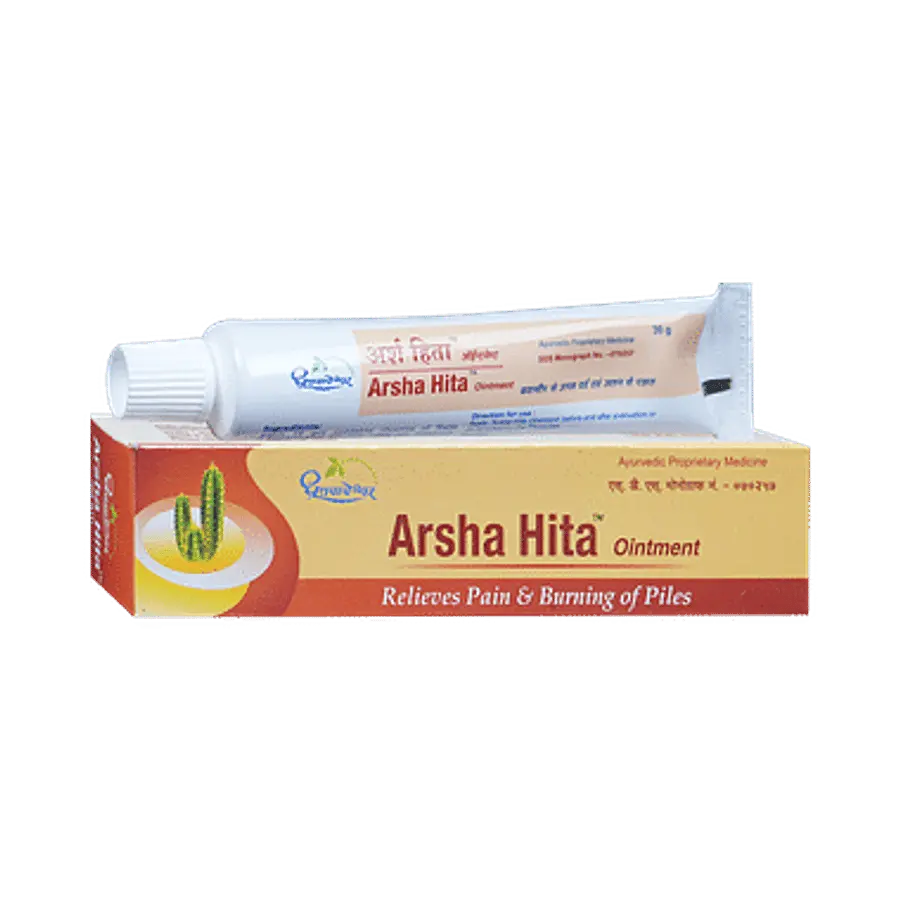 Arsha Hita Oint (30 Gm) - Dhootapapeshwar