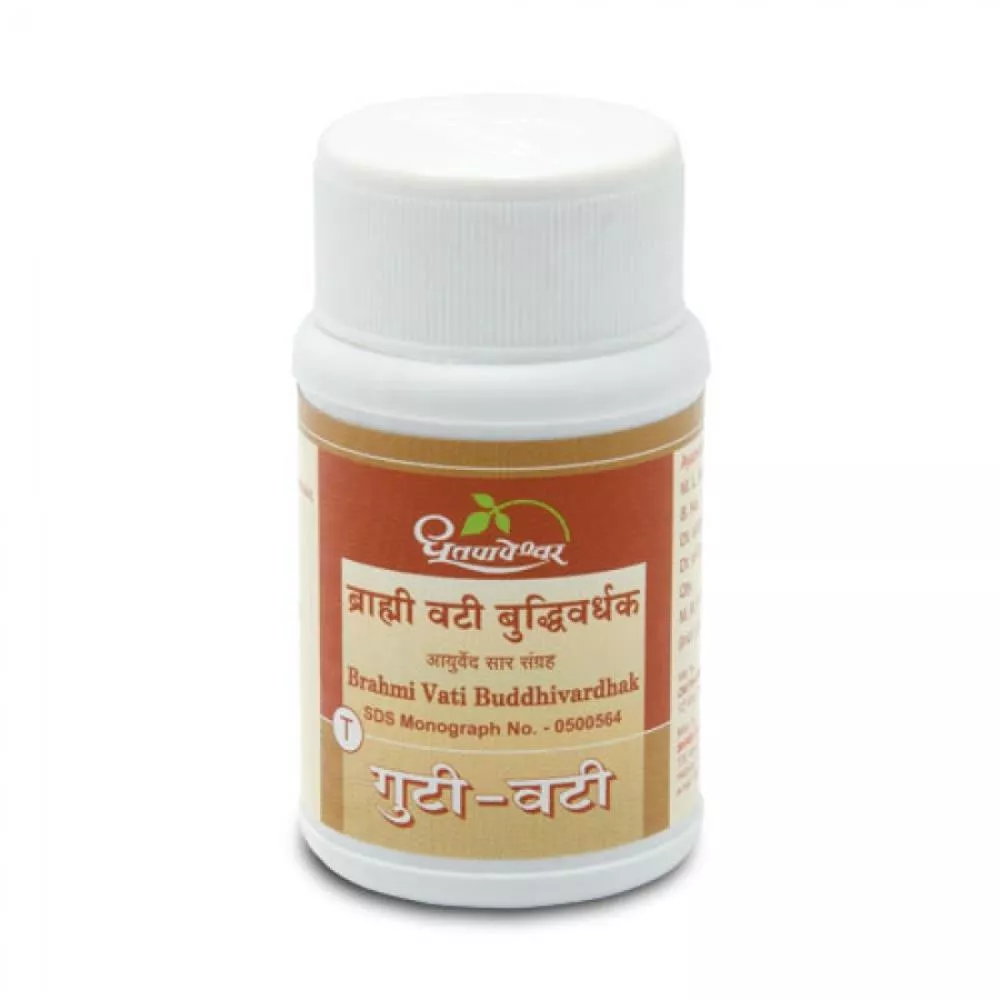 Brahmi Bati (60 Tab) - Dhootapapeshwar