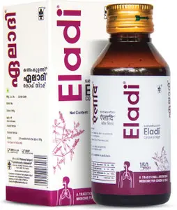 Eladi Couph Syrup- 100ml - Kerala Ayurved