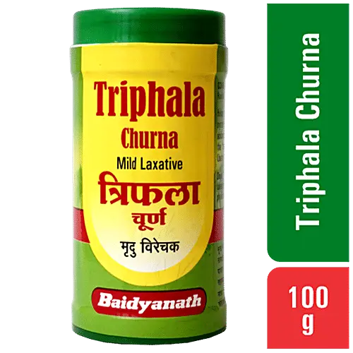 त्रिफळा चूर्ण (१२० ग्रॅम) - बैद्यनाथ