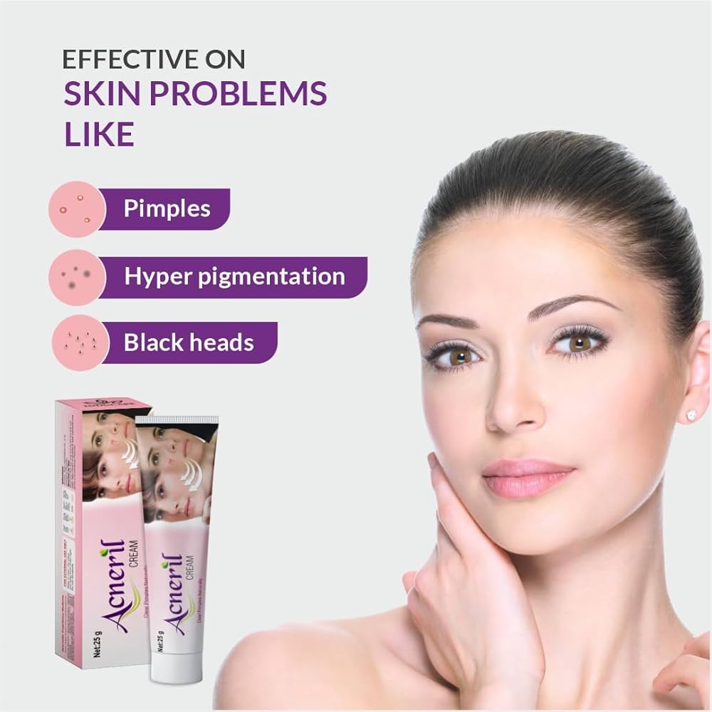 Acneril Cream (30 Gm) - Indu
