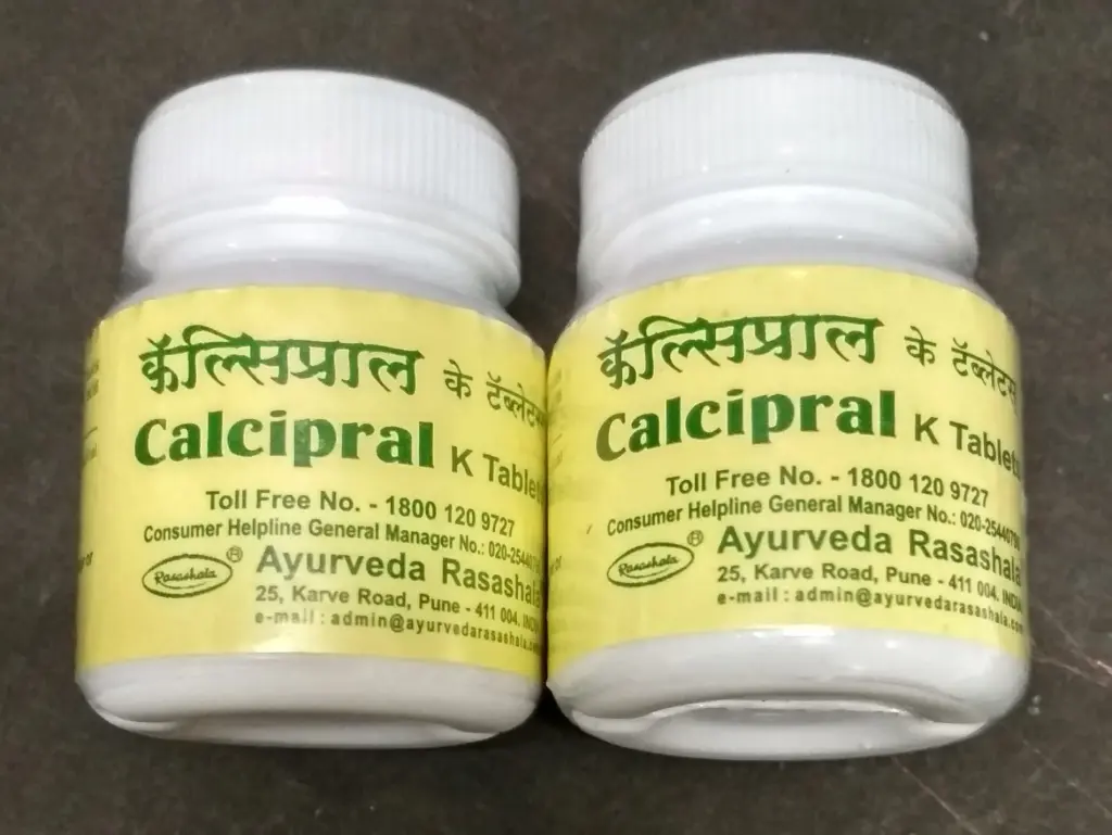 Calcipral k (60 Tab) - Ayurved Rasashala