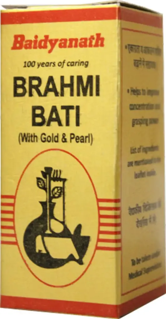 Brahmi Bati (sw.mo.k.yukta) (10 Tab) - Baidyanath