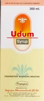 Udum s Syrup (200 ml) - Nagarjun Pharma