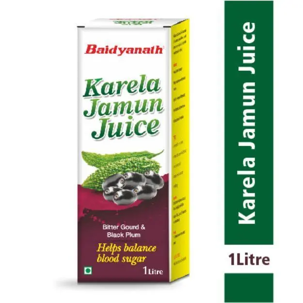 Karela Jambhul Juice (1000 ml) - Baidyanath