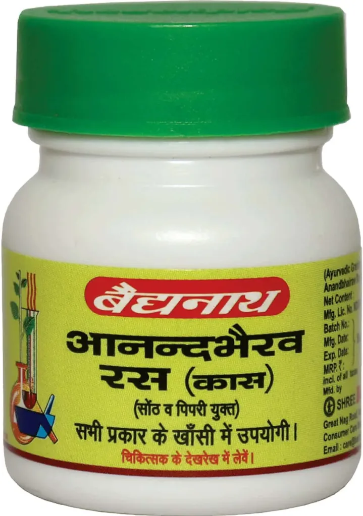 Anandbhairaw ras (kas) (80 Tab) - Baidyanath