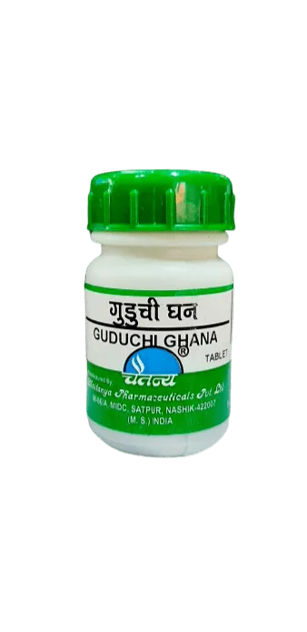 Guduchi Ghanvati (60 Tab) - Chaitnya