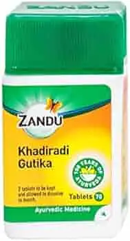Khadiradi Bati (70 Tab) - Zandu
