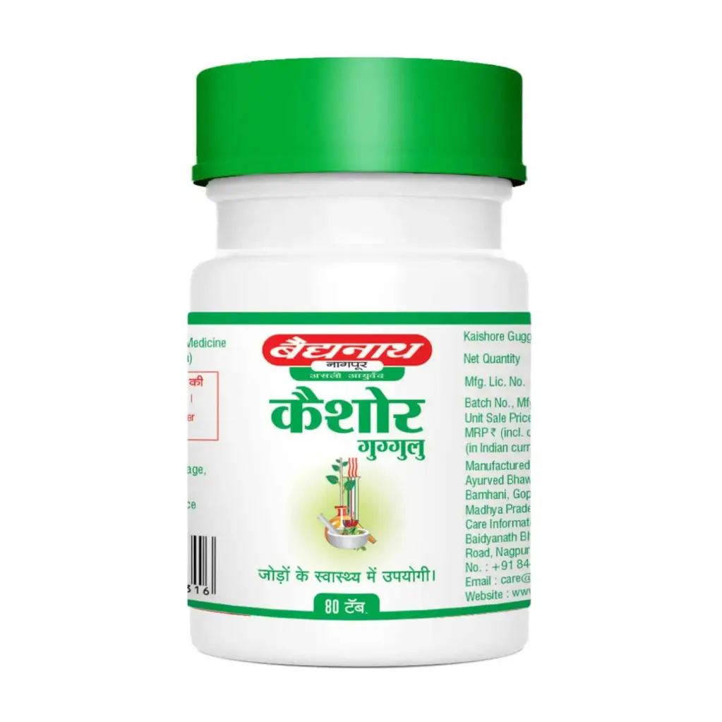 Kaishor Guggul (60 Tab) - Dhootapapeshwar