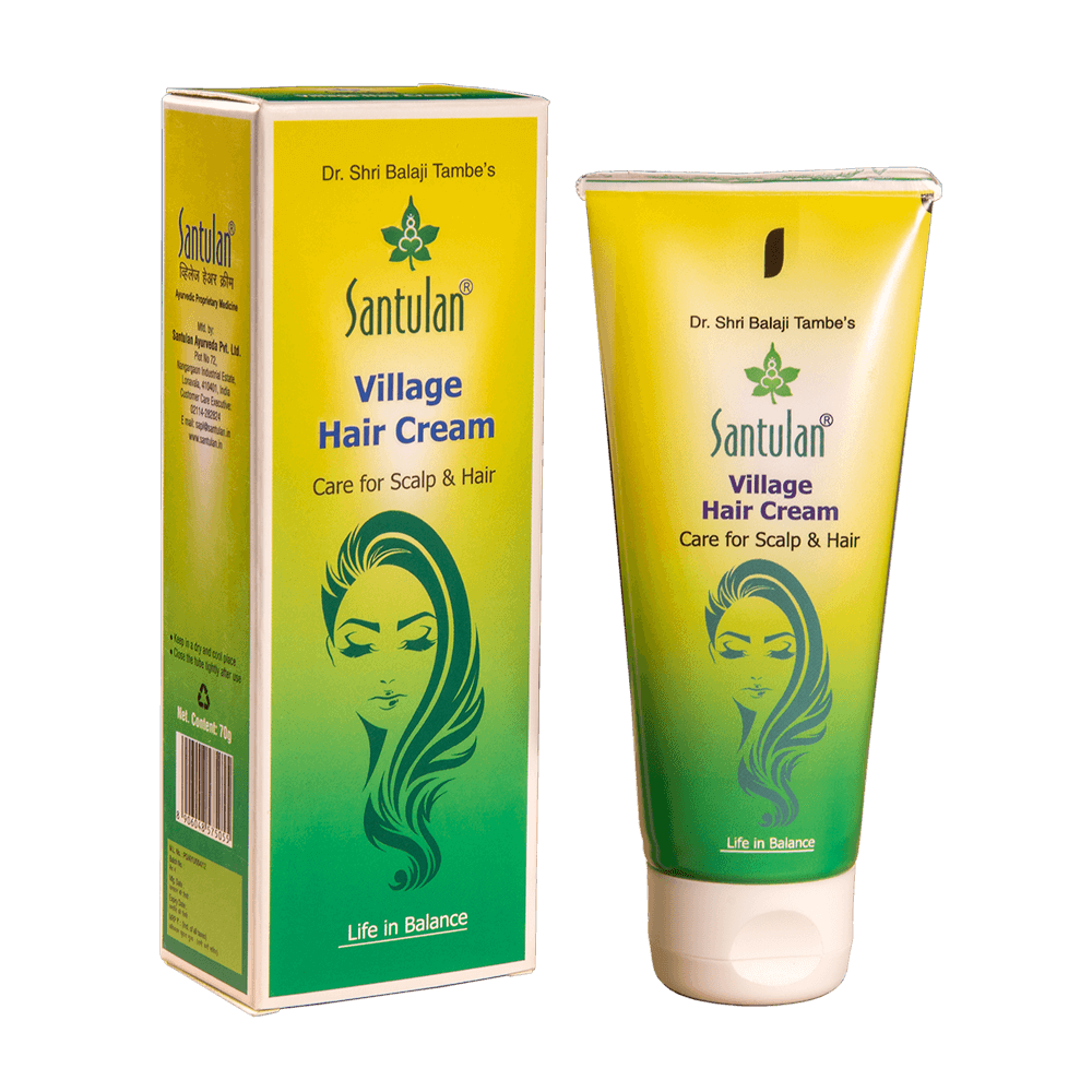 Village Hair cream (70 Gm) - Santulan