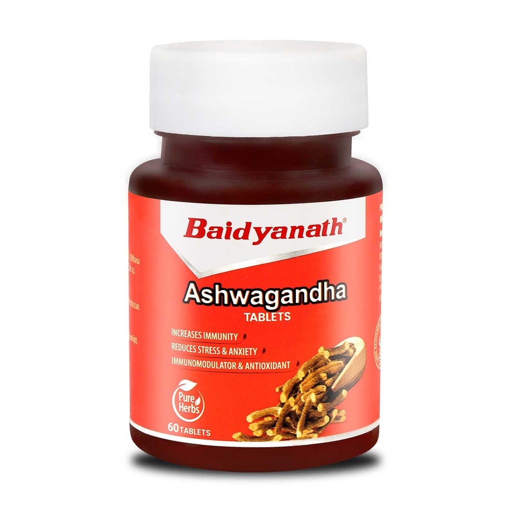 Ashwagandha Cap (60 Tab) - Baidyanath