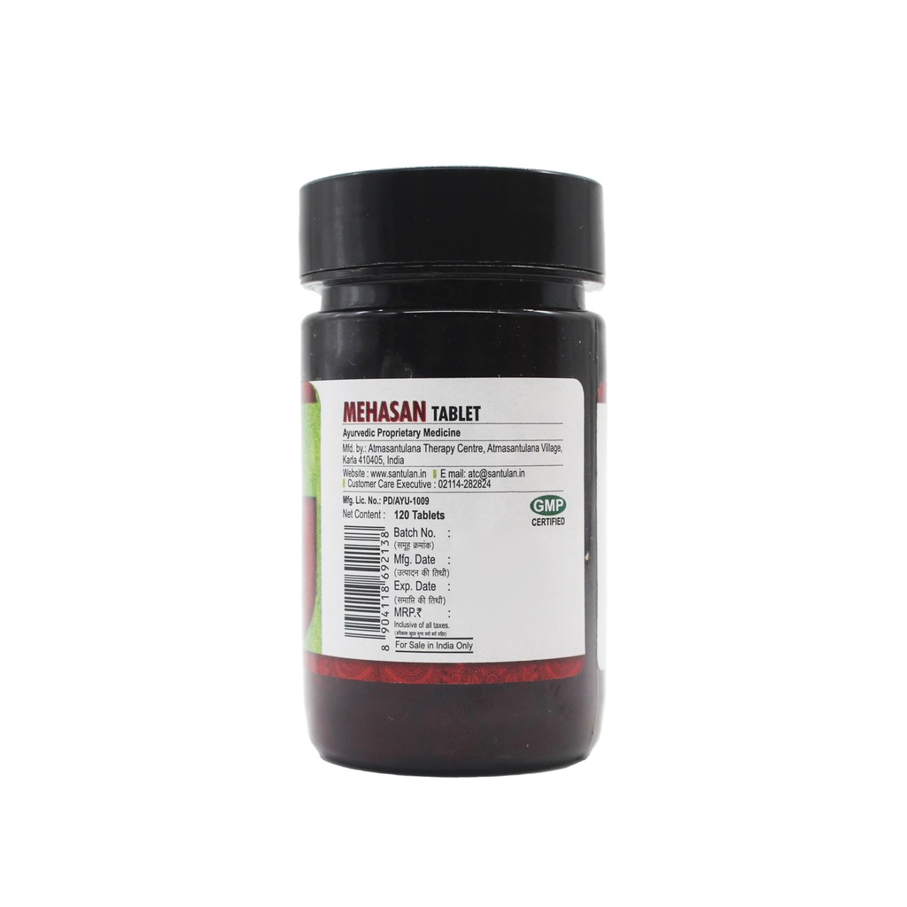 मेहसाणा (१२० टॅब) - संतुलन